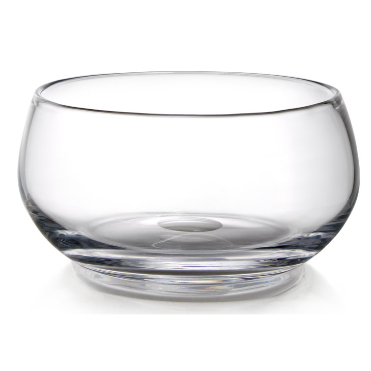 Nambé Moderne Glass Modern Decorative Bowl in Clear Wayfair